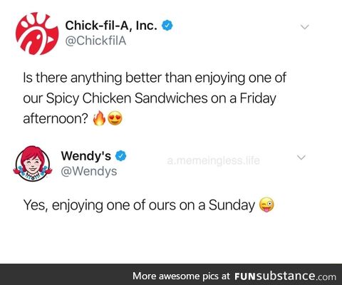 Stop it Wendy