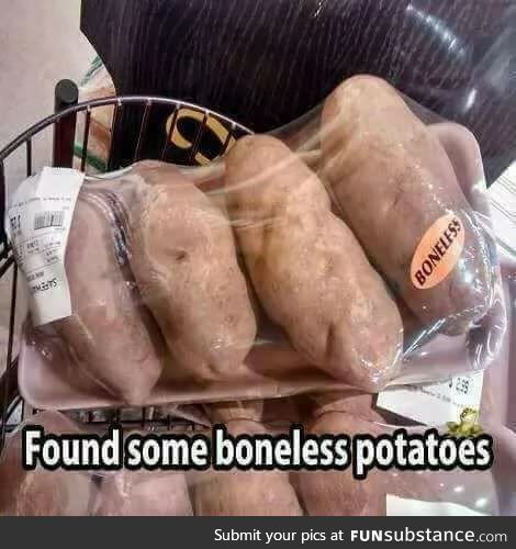 Oh great, boneless!!!
