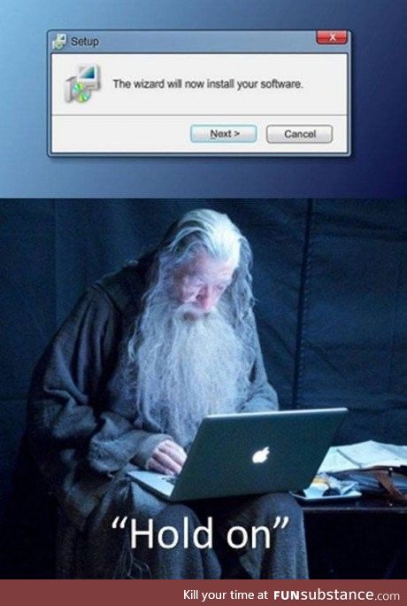 Wizard helps to uninstall software