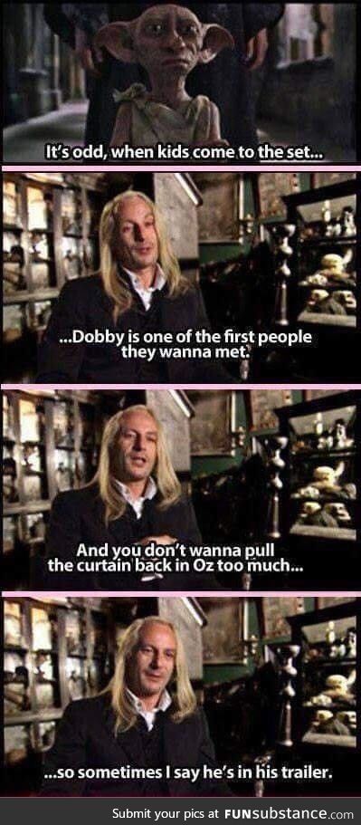 Sometimes even Lucius Malfoy can be wholesome