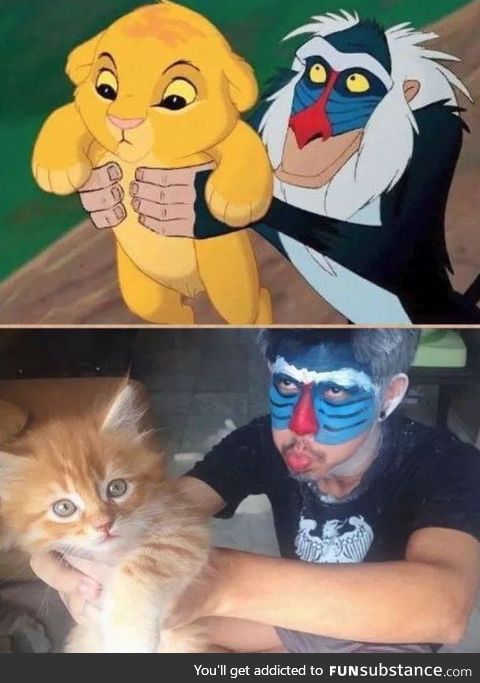Cosplay level: Lion king