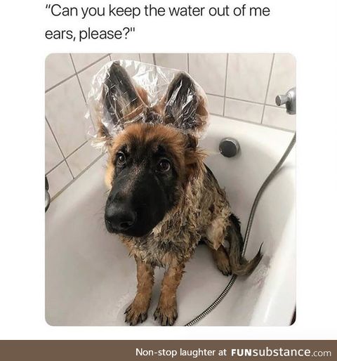 Keep water out of ears