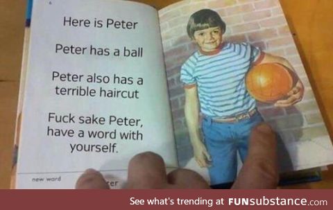 Bloody hell Peter