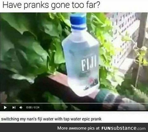 Crazy prank