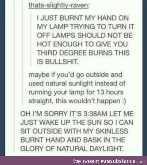 Nature's lamp