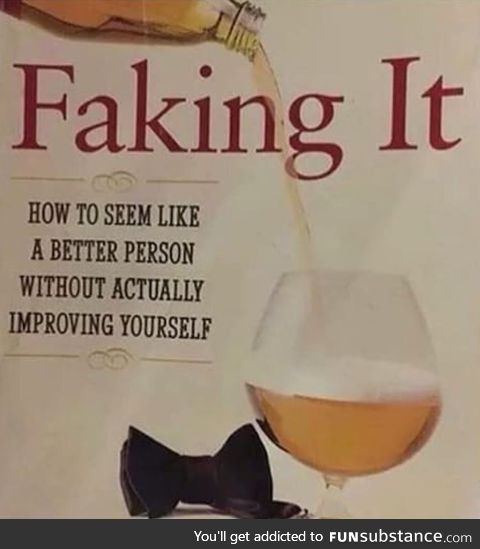 The only self help book I might actually read