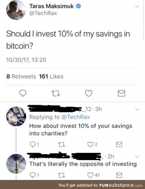 That's not investing