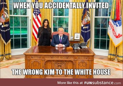 Trump with Kardashian