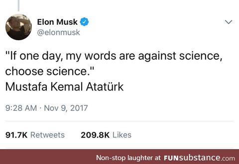 Elon Musk understands him more than many Turkish.