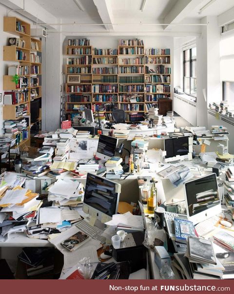 This is the New York Review of Books office