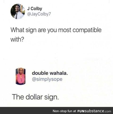 Compatible signs