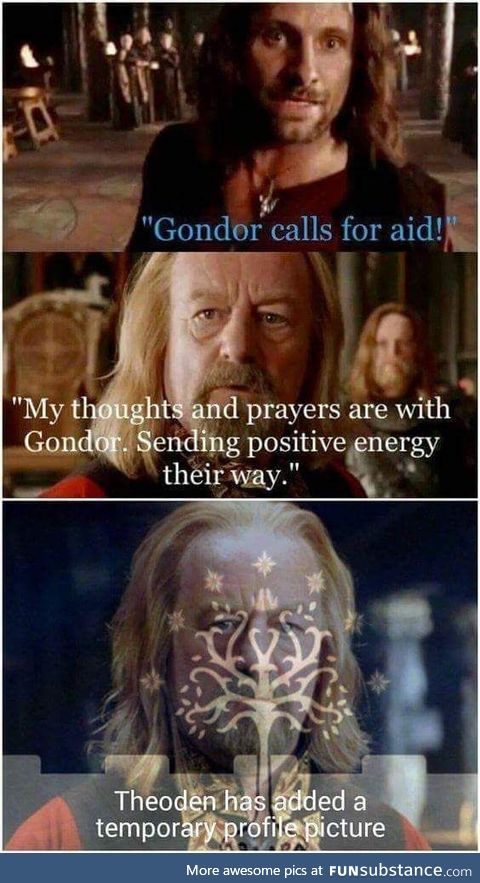 Gondor calls for aid