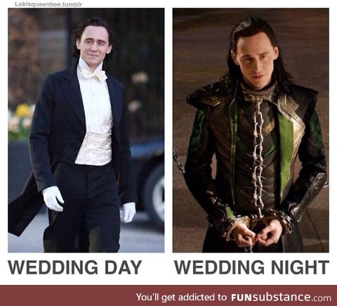 Tom in the streets. Loki in the sheets
