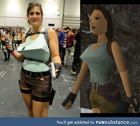 Best Lara Croft cosplay!