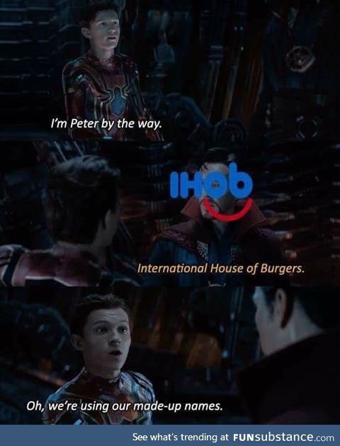 We're using our made-up names (Ihob)