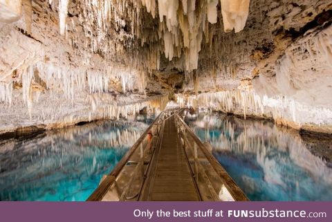 The Crystal Caves of Bermuda