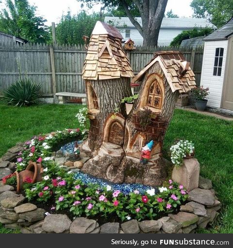 Made from a tree stump