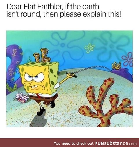 Proof that earth is round