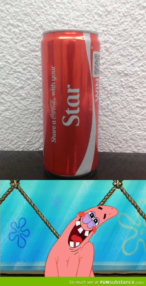 Patrick's coke can