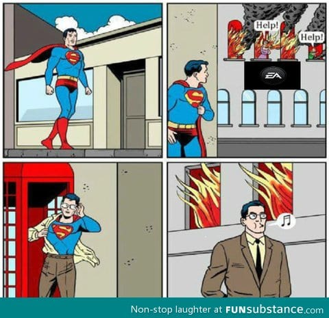 In superman's parallel universe