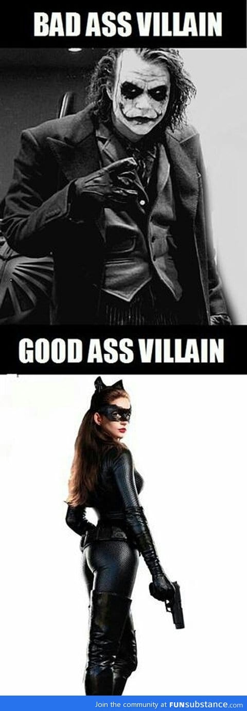 Good 'ass' villain