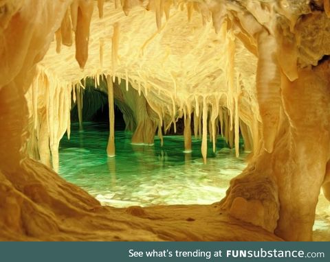 Dripstone cave, austria