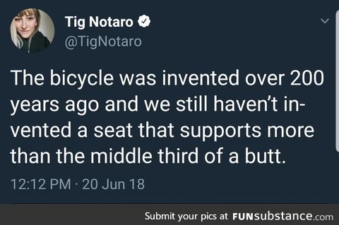 Tig calls for bicycle reform
