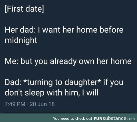 How to please the dad