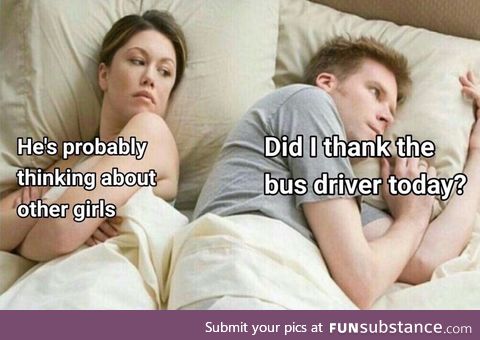 Bus driver is a girl