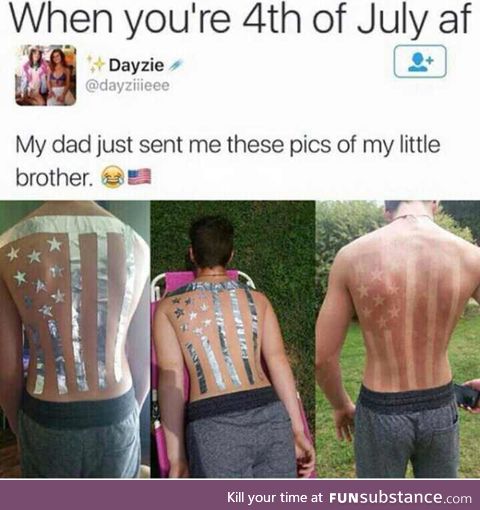 Very patriotic