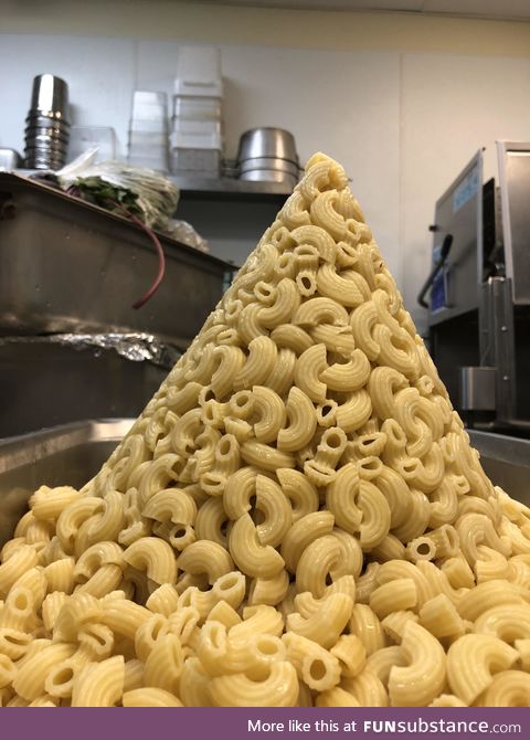 Behold, the legendary Mt. Noodle