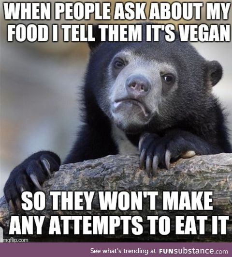 There are vegans who choose to inspire others and then there's me