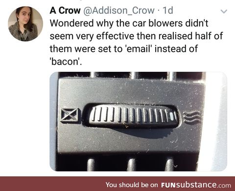 Emails and bacon