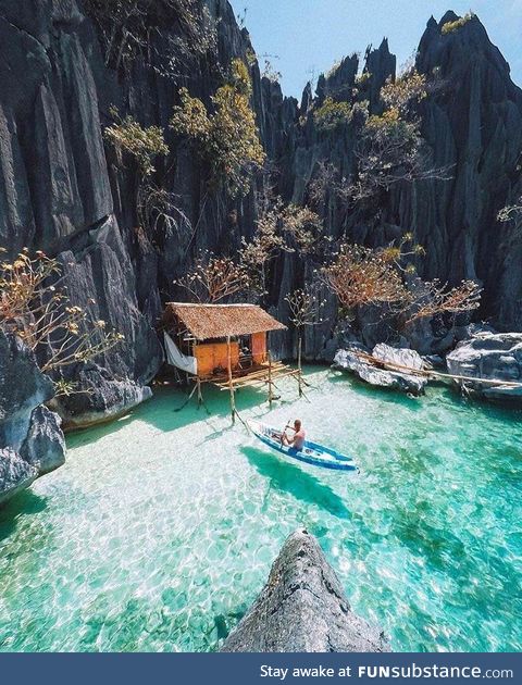 Secret paradise in the Philippines