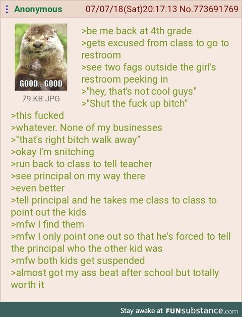 Anon is a good snitch