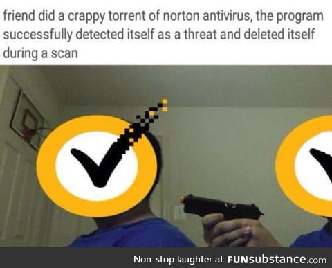Good job Norton