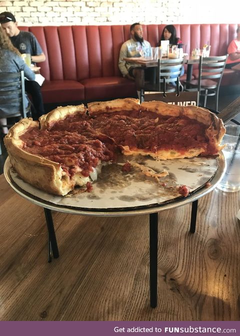 Huge pizza