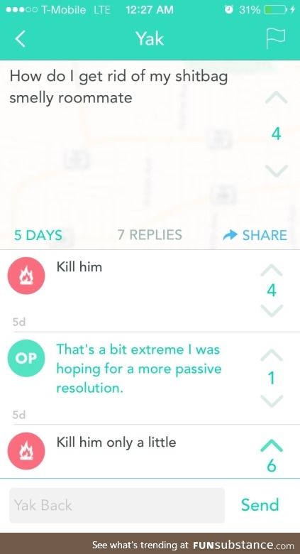 Kill him only a little