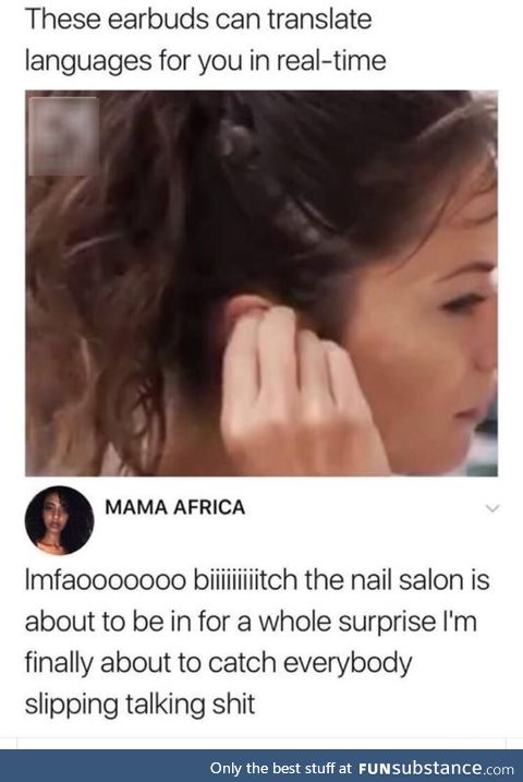 You can't talk behind my back