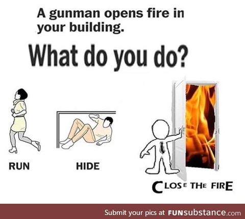 Close the fire