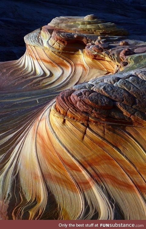The wave paria canyon - vermillion cliffs, arizona usa