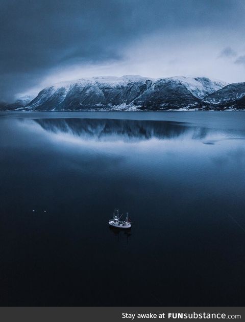 Blue hour in northern Norway
