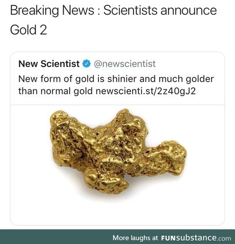More gold than gold