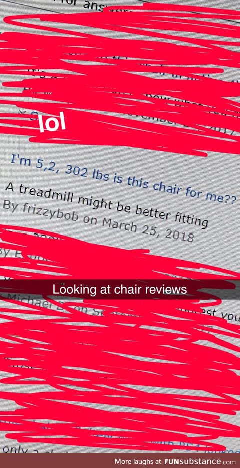 Chair reviews