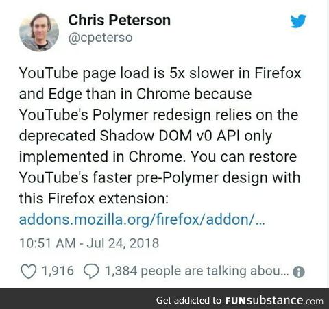 Google is slowing down YouTube on Firefox and edge