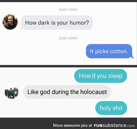 How dark is your humor?