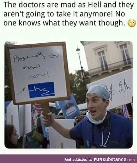 When Doctors Protest