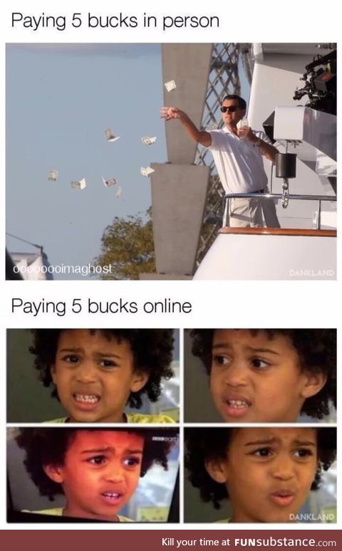 Paying