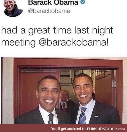 Barack meets Barack