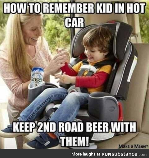 LPT: Keep something important in the backseat to avoid forgetting your child